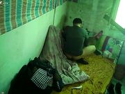 年轻妹子被大叔骗到宾馆大力强干