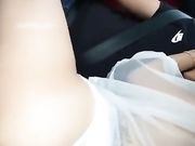 屌炸了网红大淫货何奕恋穿着真空透明内衣在马路飞驰车里和司机激情打炮高潮喷射