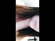 性感大奶妹子穿着白色网袜和男友操逼 一对大奶又白又嫩