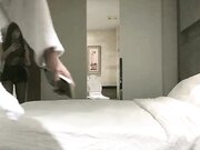 李寻欢探花约了个性感黑裙妹子穿情趣装啪啪，开档黑丝69掰穴上位骑坐大力猛操