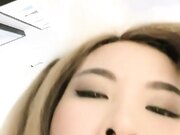 骚气黄色短发妹子情趣装扮口交啪啪近距离特写